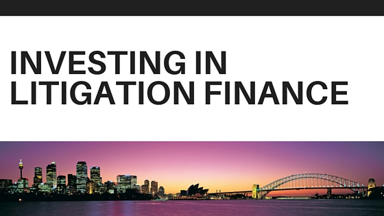 Opening up access to new investors in litigation finance