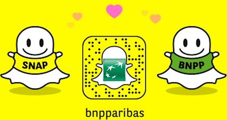 How BNP Paribas is targeting millennials on Snapchat