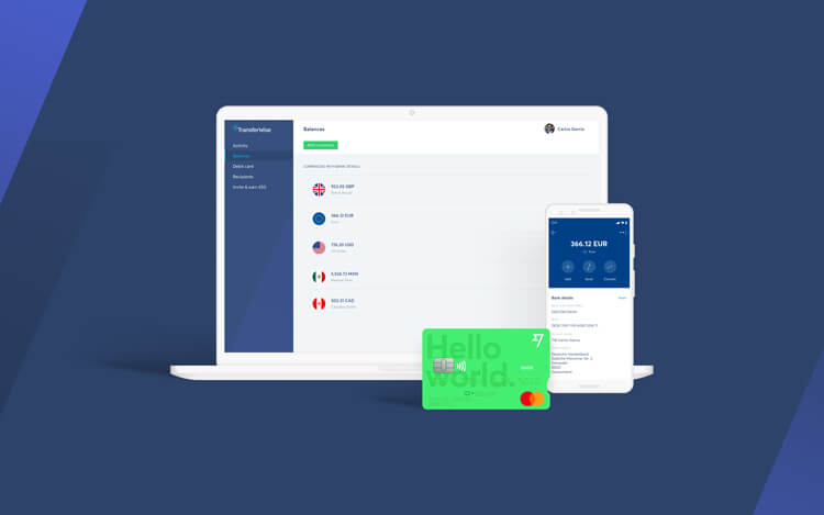 TransferWise launches a debit card for U.S. travelers, entrepreneurs, and immigrants