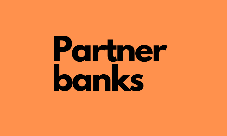 Research: List of top partner banks and the products and services they offer