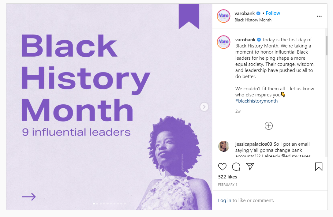 varo black history month