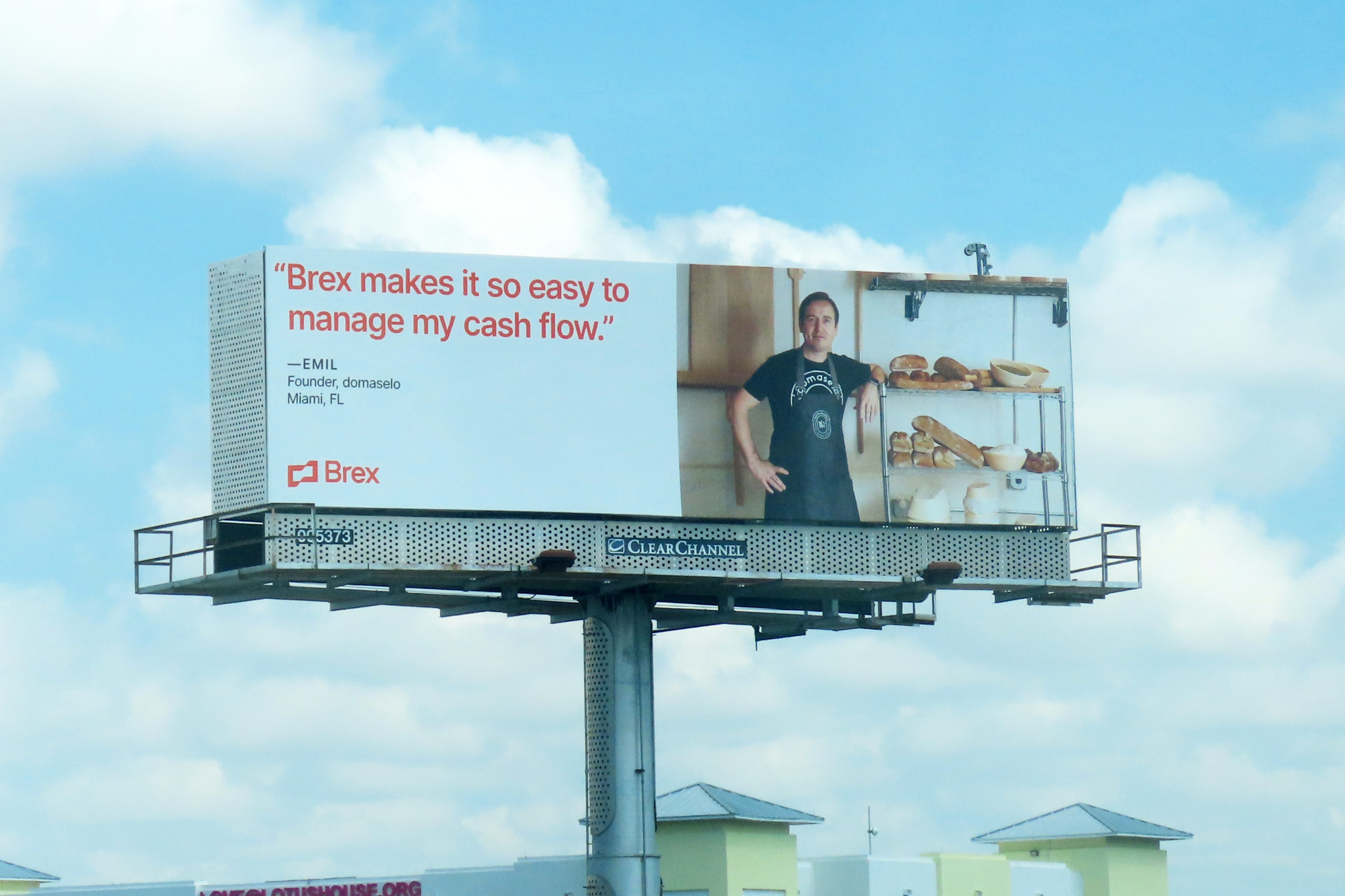 Brex OOH billboard marketing advertising campaign