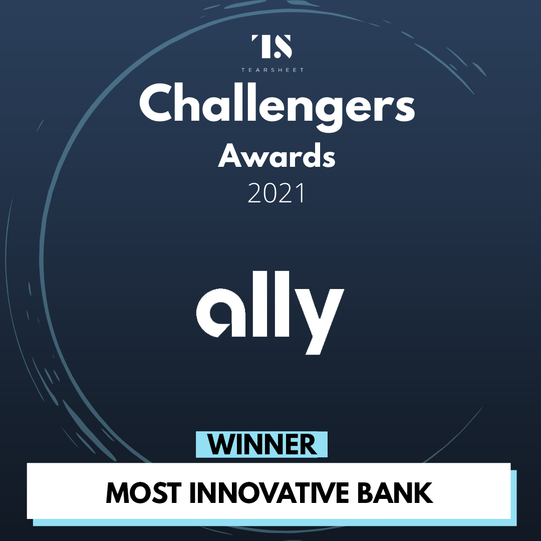 Tearsheet 2021 challengers awards: ally