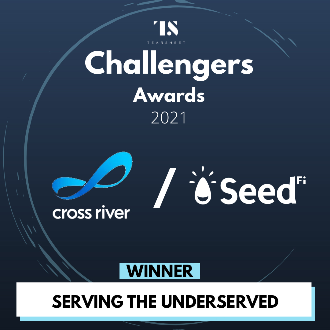 Tearsheet 2021 challengers awards: SeedFi and Cross River