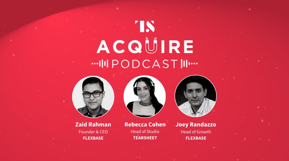 The Acquire Podcast Ep. 8: Billboards, donuts, and QR codes: Flexbase is building awareness