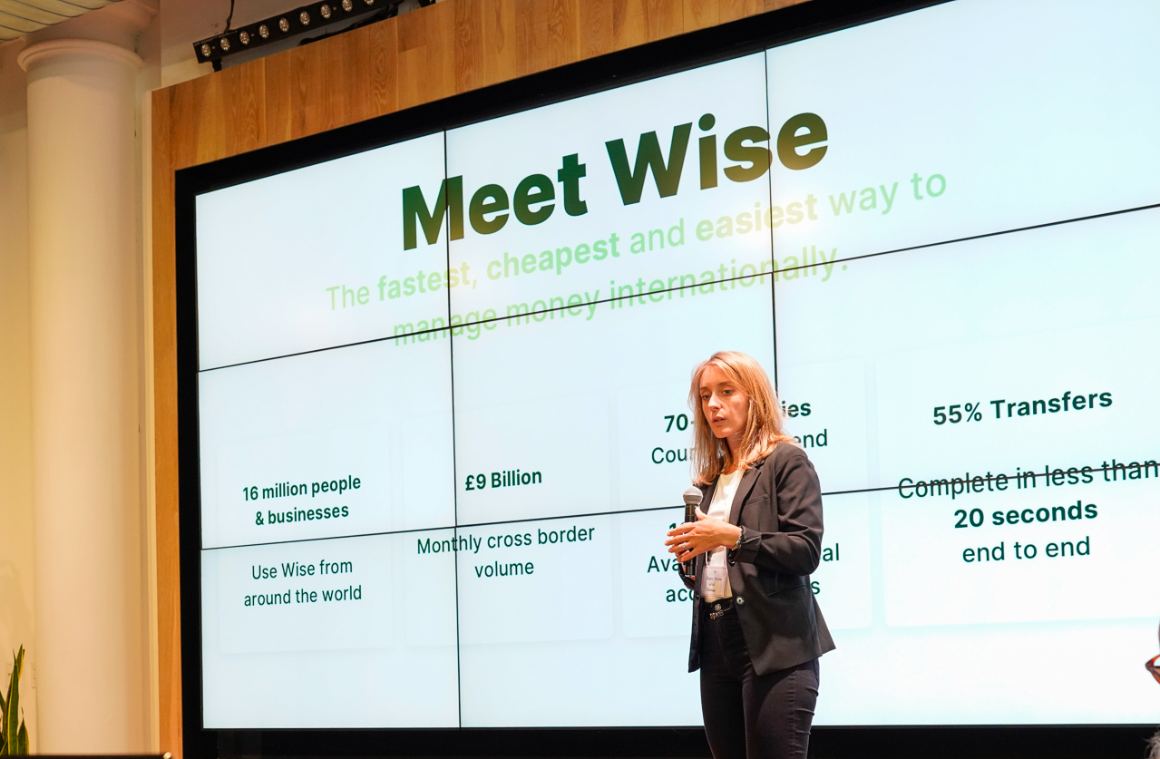 Jenny Miller, group product manager at Wise, at Tearsheet’s The Power of Payments Conference, held June 1, 2023, in New York