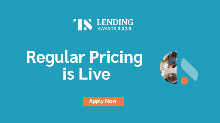 Regular pricing now live for Tearsheet’s Lending Awards 2023