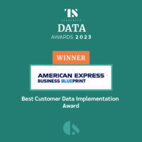 American Express Business Blueprint, winner of Tearsheet's 2023 Data Award