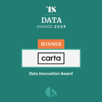 Carta, winner of Tearsheet's 2023 Data Award