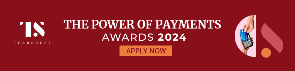 2024 Tearsheet's Power of Payments Awards